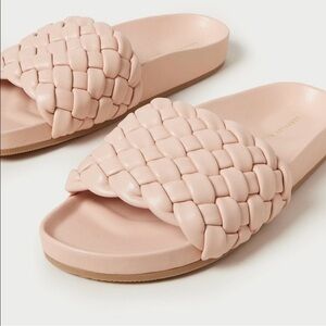 Loeffler Randall Sonnie Slide Sandals Ballet Pink